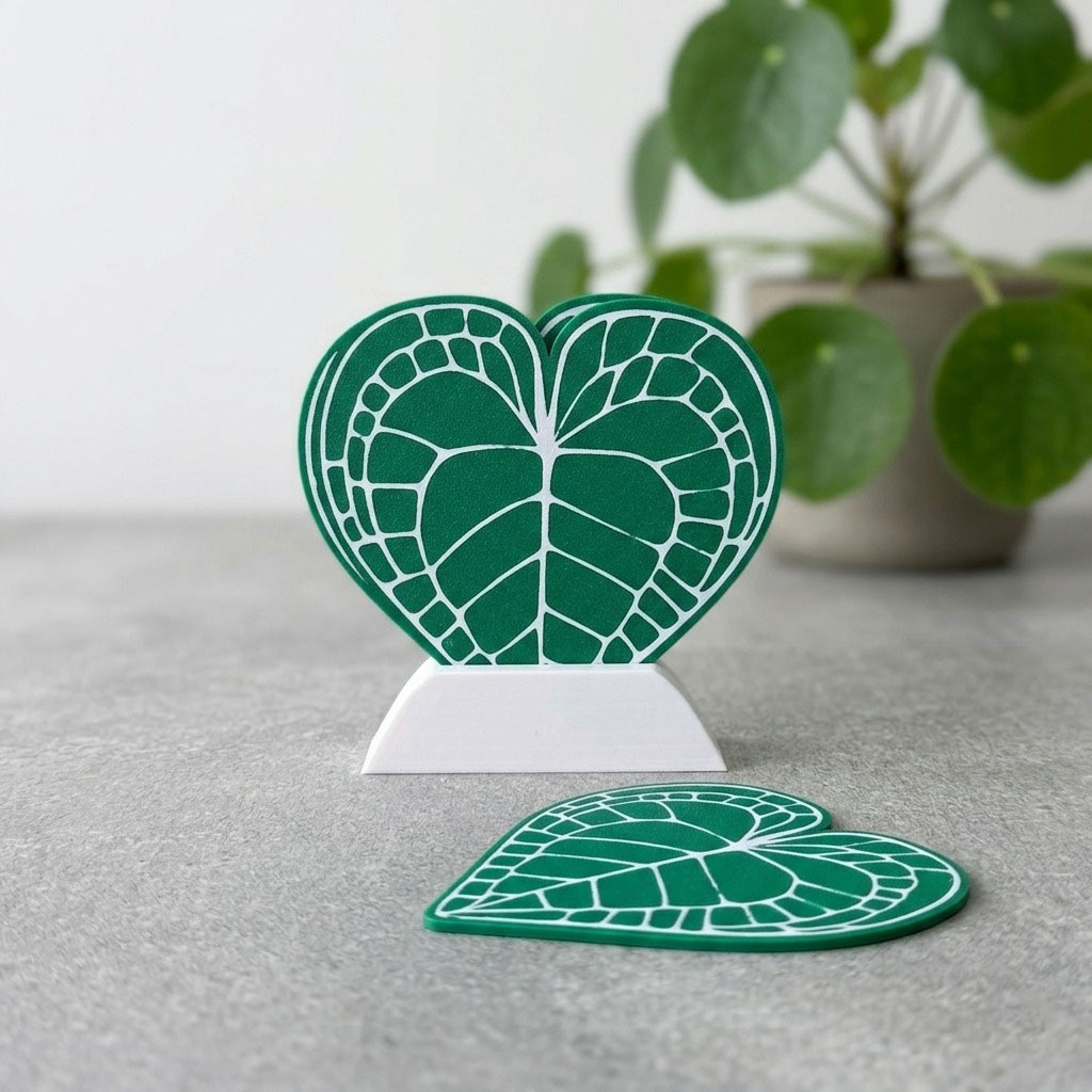 Portavasos Anturio - Edición Colección Set X4 - 2